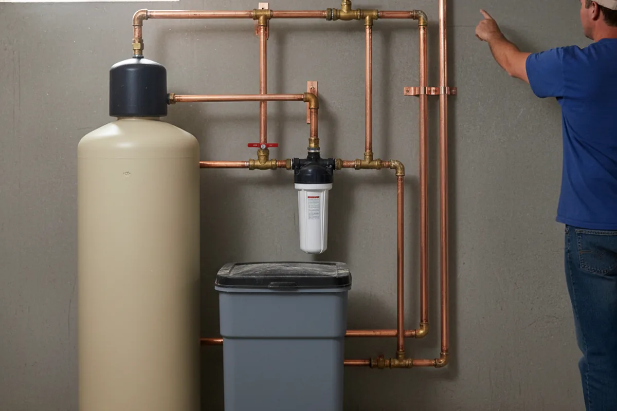 Whole-house water treatment system installed in Robards